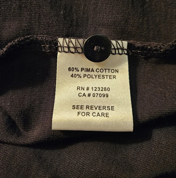 Travis Mathew Black and Red Polo Shirt - Picture 3 of 4